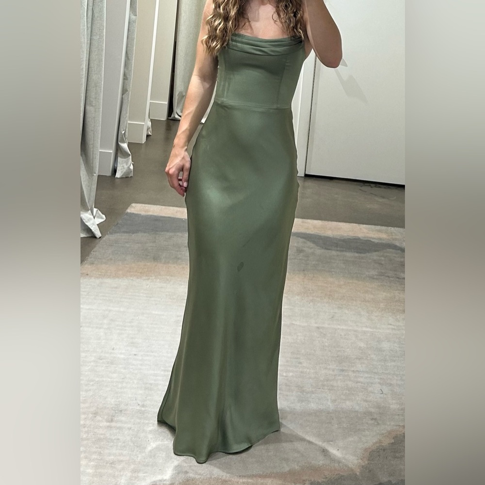 Park and Fifth Rosendale Dress XS Olive
